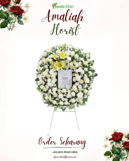 Krans Bunga Duka Mejayan
